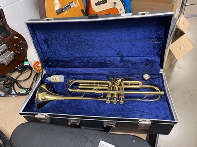 Lot 2295 - Trumpet in case