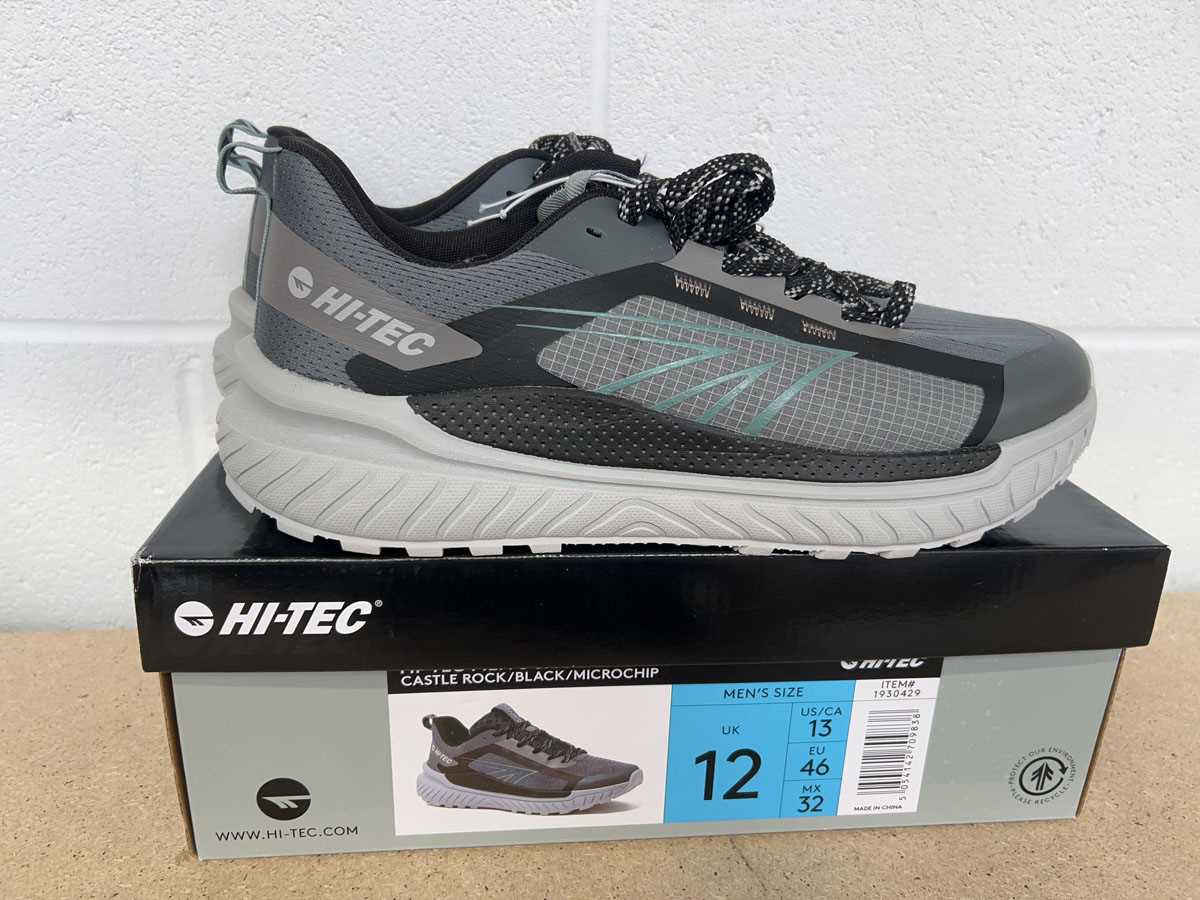 Lot Boxed pair of Hi-Tec trainers size UK 12