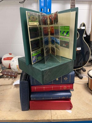 Lot 2308 - Six folders of bookmarks and phone cards