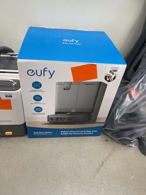 Lot 3250 - Eufy X10 Pro Omni robotic vacuum and mop