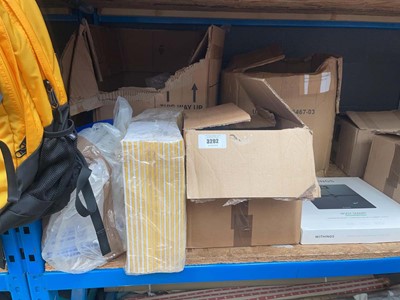 Lot 3292 - Boxes of notepads, various stationery etc