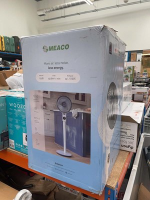 Lot 3195 - Meaco pedestal fan, boxed