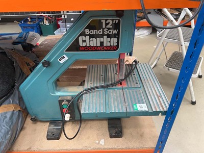 Lot 4608 - Clarke woodworking bandsaw