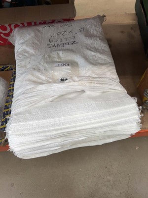 Lot 4618 - Quantity of mini sack/dumpy bags
