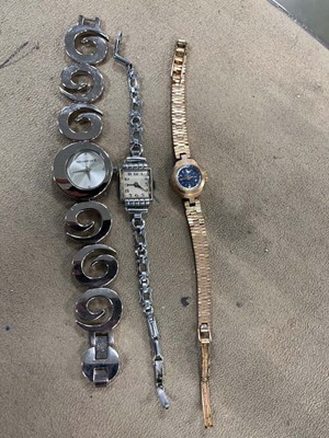 Lot 2334 - Bag of wristwatches and chains