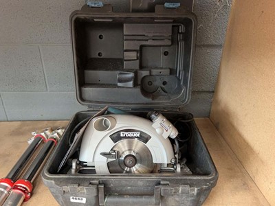 Lot 4643 - Erbauer 240v circular saw