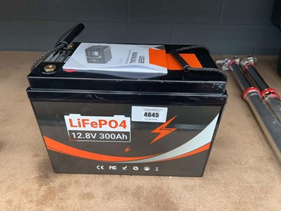 Lot 4645 - Life PO4 12v car battery