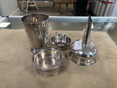 Lot 2342 - Various hallmarked and unhallmarked items
