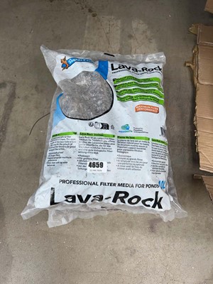 Lot 4659 - 2 bags of Lava rock