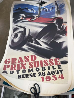 Lot 2358 - Prints, Swiss Grand Prix 1934, '35 (COA)