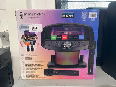 Lot 2414 - Boxed Ultimate Karaoke singing machine