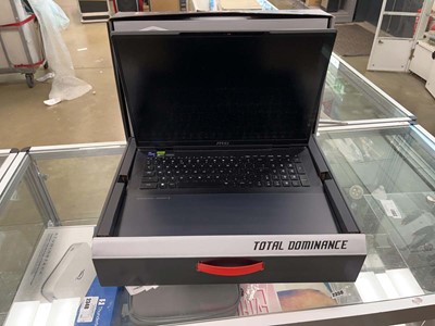 Lot 2360 - MSI Titan 18 HS A14VIG laptop - no RAM, SSD,...