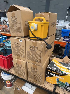 Lot 4686 - Quantity of 240v site transformers