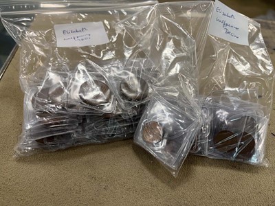 Lot 2361 - A box of Queen Elizabeth II pre-decimal...