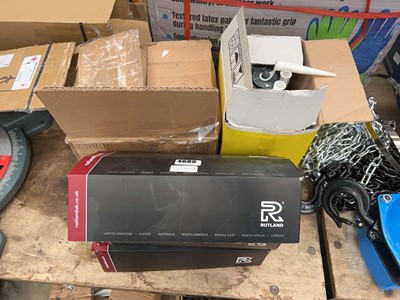Lot 4689 - Quantity of wood screws, caulk tubes plus 2...
