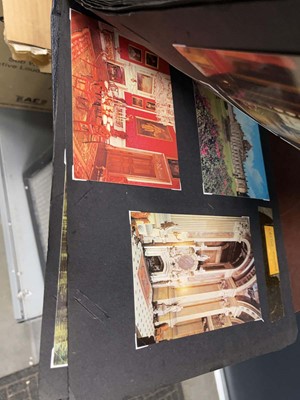 Lot 2418 - Selection of folders containing various postcards