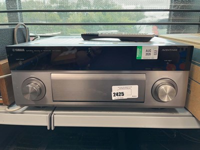 Lot 2425 - Yamaha natural sound AV receiver RXA1060, with...