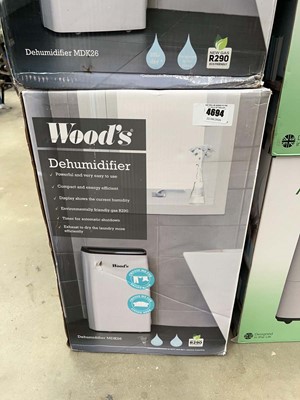 Lot 4694 - Woods dehumidifier