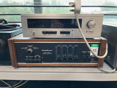Lot 2426 - Nikko stereo tuner along with a Powersound...