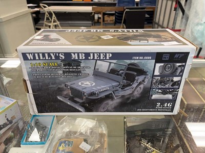 Lot 2381 - Boxed 1:10 Willys MB Jeep