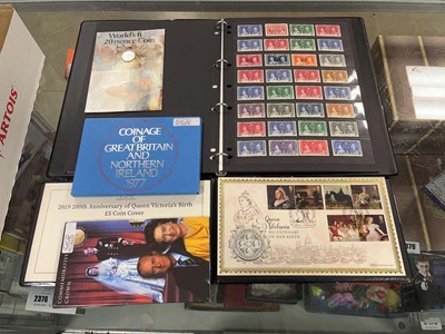 Lot 2384 - (4) Box of coin sets and stamp sets