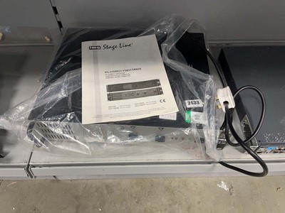 Lot 2433 - Stageline PA stereo amplifier 400W