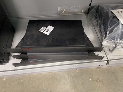 Lot 2434 - Three Honeywell video encoders