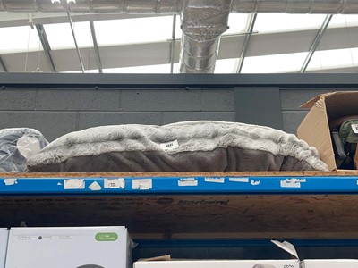 Lot 3341 - Large grey dog bed