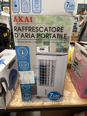 Lot 4784 - Akai portable air con unit