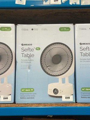 Lot 3346 - Meaco Pro Portable Battery Air Circulator fan