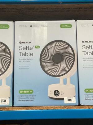 Lot 3347 - Meaco Pro Portable Battery Air Circulator fan