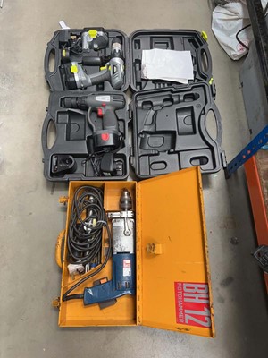Lot 4787 - Stream cordless drill with 2 batteries and...