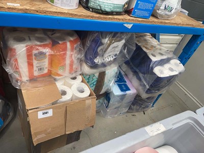 Lot 3361 - Large quantity of kitchen and toilet roll etc.