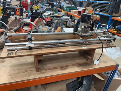 Lot 4792 - 240v router lathe