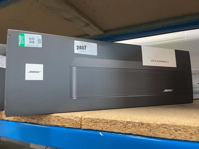 Lot 2457 - Bose solo soundbar2 (boxed)