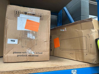 Lot 4808 - Portable air cooler and Blyss wall mounted heater