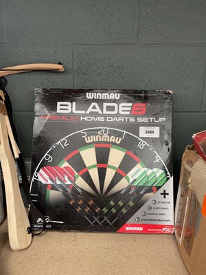 Lot 3385 - Winmau darts setup