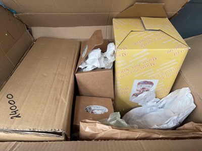 Lot 3388 - Box of Christmas decorations, mugs etc.