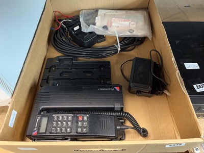 Lot 2472 - `Motorola phone with accessories & dock