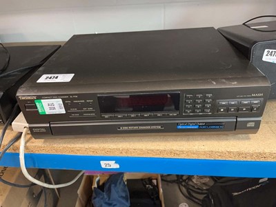 Lot 2474 - Technics 5 CD changer SLPD6