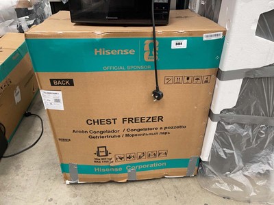 Lot 3484 - Hisense chest freezer