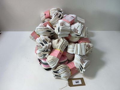 Lot 3330 - Quantity of Juicy Couture cotton quarter socks...