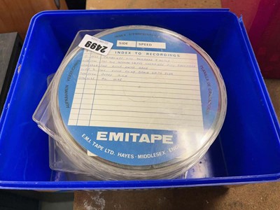 Lot 2499 - Collection of reel to reel tapes
