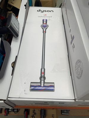 Lot 3338 - Hand held Dyson V8 Advance with accessories