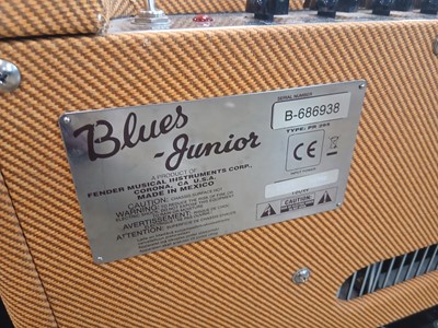 Lot 2522 - Fender Blues - Junior amp in a case serial...