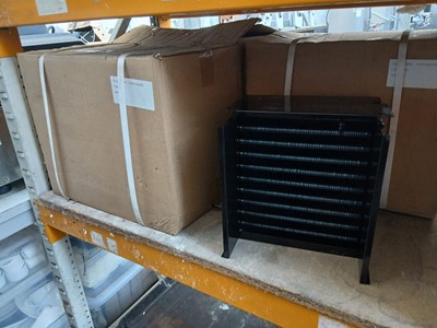 Lot 683 - 4 compressor radiator parts