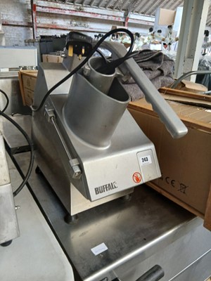 Lot 243 - Buffalo vegetable prep machine