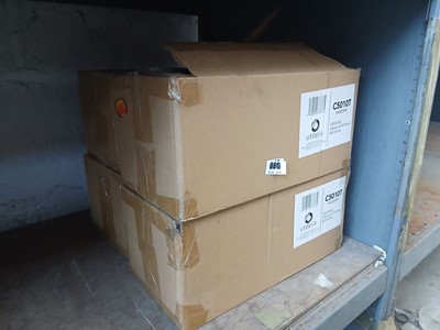 Lot 666 - 4 boxes of shot glasses