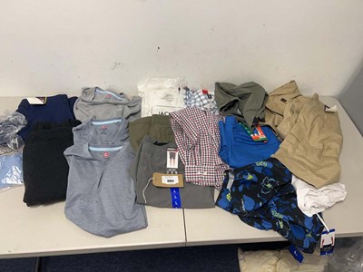 Lot 3651 - Men's Clothing of various styles and sizes,...