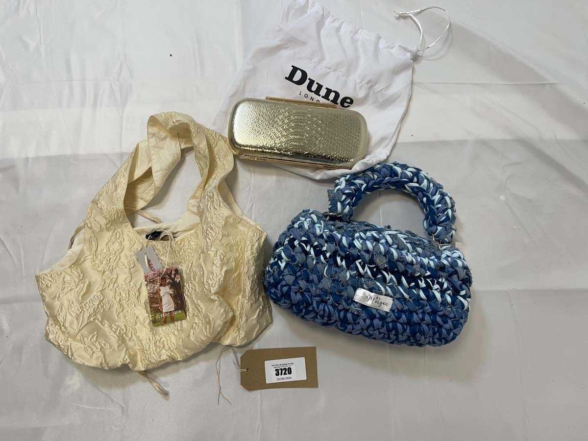 Lot 3720 - 3x Handbags to include Dune, Sister Jane & By...